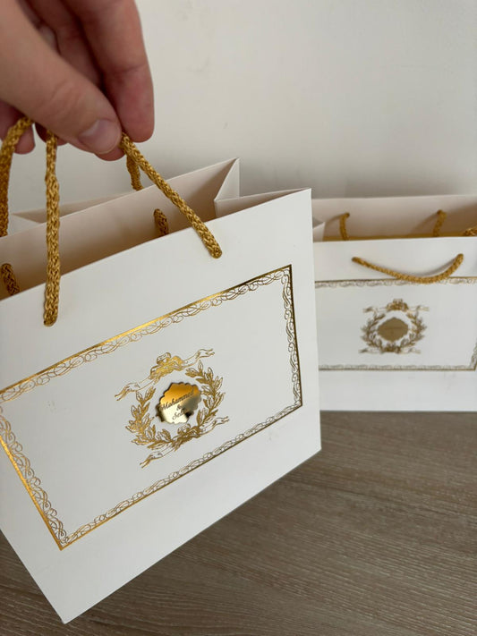Personalized Luxury Gift Bag (20x20 cm) - Custom Event Packaging